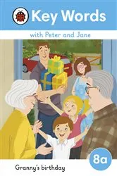 Book cover of Key Words with Peter and Jane Level 8a – Granny's Birthday by Ladybird