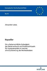 Book cover of Keyseller by Alexander Lukas