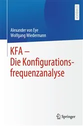 Book cover of KFA – Die Konfigurationsfrequenzanalyse by Alexander von Eye