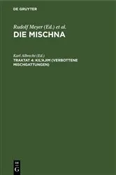 Book cover of Kil’ajim (Verbottene Mischgattungen) by Karl Albrecht
