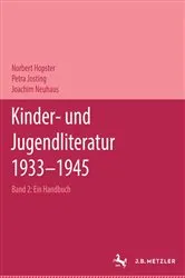 Book cover of Kinder- und Jugendliteratur 1933–1945 by Norbert Hopster