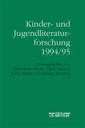 Book cover of Kinder- und Jugendliteraturforschung 1994/95 by Hans-Heino Ewers