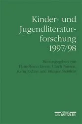 Book cover of Kinder- und Jugendliteraturforschung 1997/98 by Hans-Heino Ewers