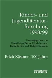 Book cover of Kinder- und Jugendliteraturforschung 1998/99 by Hans-Heino Ewers