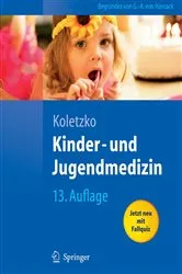 Book cover of Kinder- und Jugendmedizin (13th ed.) by Berthold Koletzko