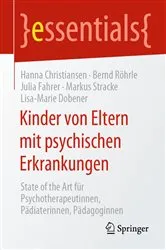 Book cover of Kinder von Eltern mit psychischen Erkrankungen by Hanna Christiansen