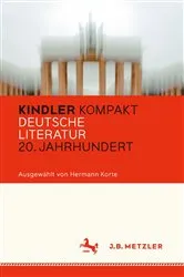 Book cover of Kindler Kompakt: Deutsche Literatur, 20. Jahrhundert by Hermann Korte