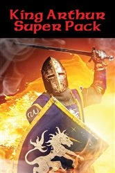 Book cover of King Arthur Super Pack by Lord Alfred Tennyson