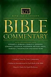 Book cover of King James Version Bible Commentary by Ed Hindson