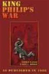 Book cover of King Philip's War by George W. Ellis