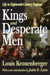 Book cover of Kings and Desperate Men by Louis Kronenberger