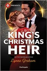 Book cover of King's Christmas Heir by Lynne Graham
