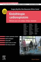 Book cover of Kinésithérapie cardiorespiratoire by Gregory Reychler