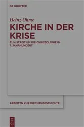 Book cover of Kirche in der Krise by Heinz Ohme
