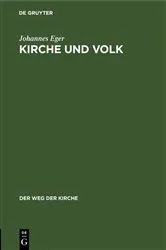 Book cover of Kirche und Volk by Unknown