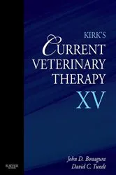 Book cover of Kirk's Current Veterinary Therapy XV by Bonagura DVM, MS, Dipl ACVIM, John D.