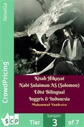 Book cover of Kisah Hikayat Nabi Sulaiman AS (Solomon) Edisi Bilingual Inggris & Indonesia by Muhammad Vandestra