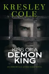 Book cover of Kiss of a Demon King by Kresley Cole