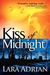 Book cover of Kiss of Midnight by Lara Adrian