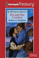 Book cover of KIT AND THE COWBOY by Rebecca Winters