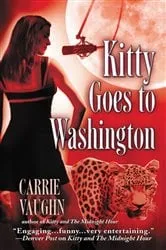 Book cover of Kitty Goes to Washington by Carrie Vaughn