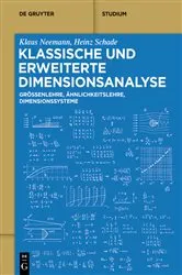Book cover of Klassische und erweiterte Dimensionsanalyse by Klaus Neemann