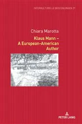 Book cover of Klaus Mann – A European-American Author by Michael Dallapiazza