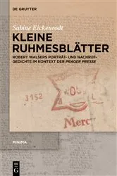 Book cover of Kleine Ruhmesblätter by Sabine Eickenrodt