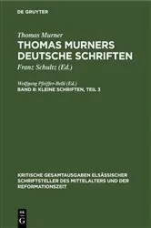 Book cover of Kleine Schriften, Teil 3 by Wolfgang Pfeiffer-Belli