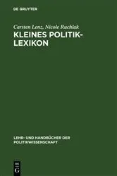 Book cover of Kleines Politik-Lexikon by Carsten Lenz