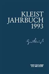 Book cover of Kleist-Jahrbuch 1993 by Hans Joachim Kreutzer