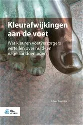 Book cover of Kleurafwijkingen aan de voet by Johan Toonstra