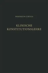 Book cover of Klinische Konstitutionslehre by Friedrich Curtius