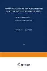 Book cover of Klinische Probleme der Poliomyelitis und verwandter Viruskrankheiten by F. Wöhler