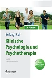 Book cover of Klinische Psychologie und Psychotherapie für Bachelor by Matthias Berking