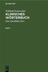 Book cover of Klinisches Wörterbuch (252nd ed.) by Willibald Pschyrembel