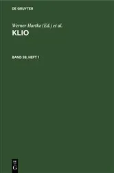 Book cover of Klio. Band 59, Heft 1 by Zentralinstitut für Alte Geschichte und Archäologie der Akademie der Wissenschaften der DDR