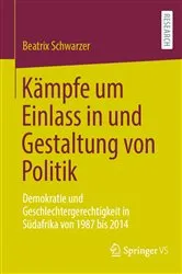 Book cover of Kämpfe um Einlass in und Gestaltung von Politik by Beatrix Schwarzer