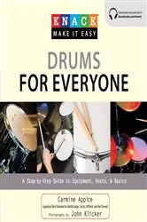 Book cover of Knack Drums for Everyone by Carmine Appice