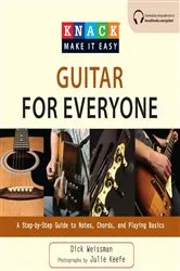 Book cover of Knack Guitar for Everyone by Dick Weissman