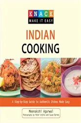 Book cover of Knack Indian Cooking by Meenakshi Agarwal