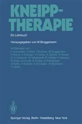 Book cover of Kneipptherapie by W. Brüggemann
