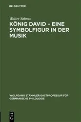 Book cover of König David – Eine Symbolfigur in der Musik by Walter Salmen