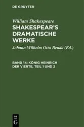 Book cover of König Heinrich der Vierte, Teil 1 und 2 by Johann Wilhelm Otto Benda