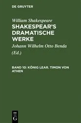 Book cover of König Lear. Timon von Athen by Johann Wilhelm Otto Benda