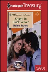 Book cover of KNIGHT IN BLACK VELVET by Helen Brooks