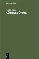 Book cover of Königssöhne by Helge Rode