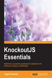 Book cover of KnockoutJS Essentials by Jorge Ferrando