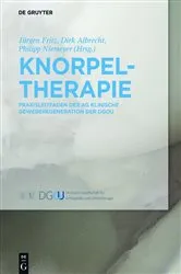 Book cover of Knorpeltherapie by Unknown