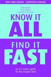 Book cover of Know it All, Find it Fast (3rd ed.) by Unknown